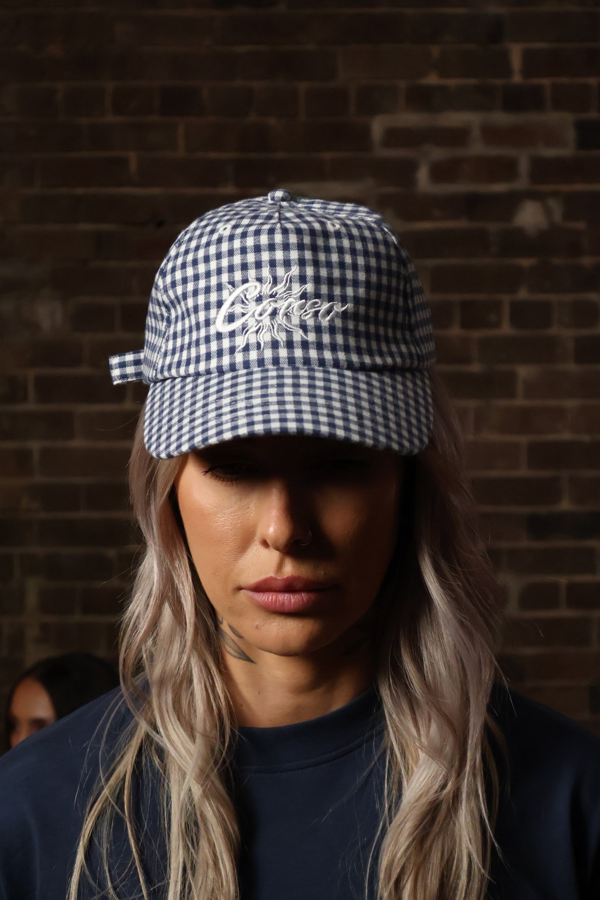 Gingham Tavolo 5-Panel Hat - CORSO 98055