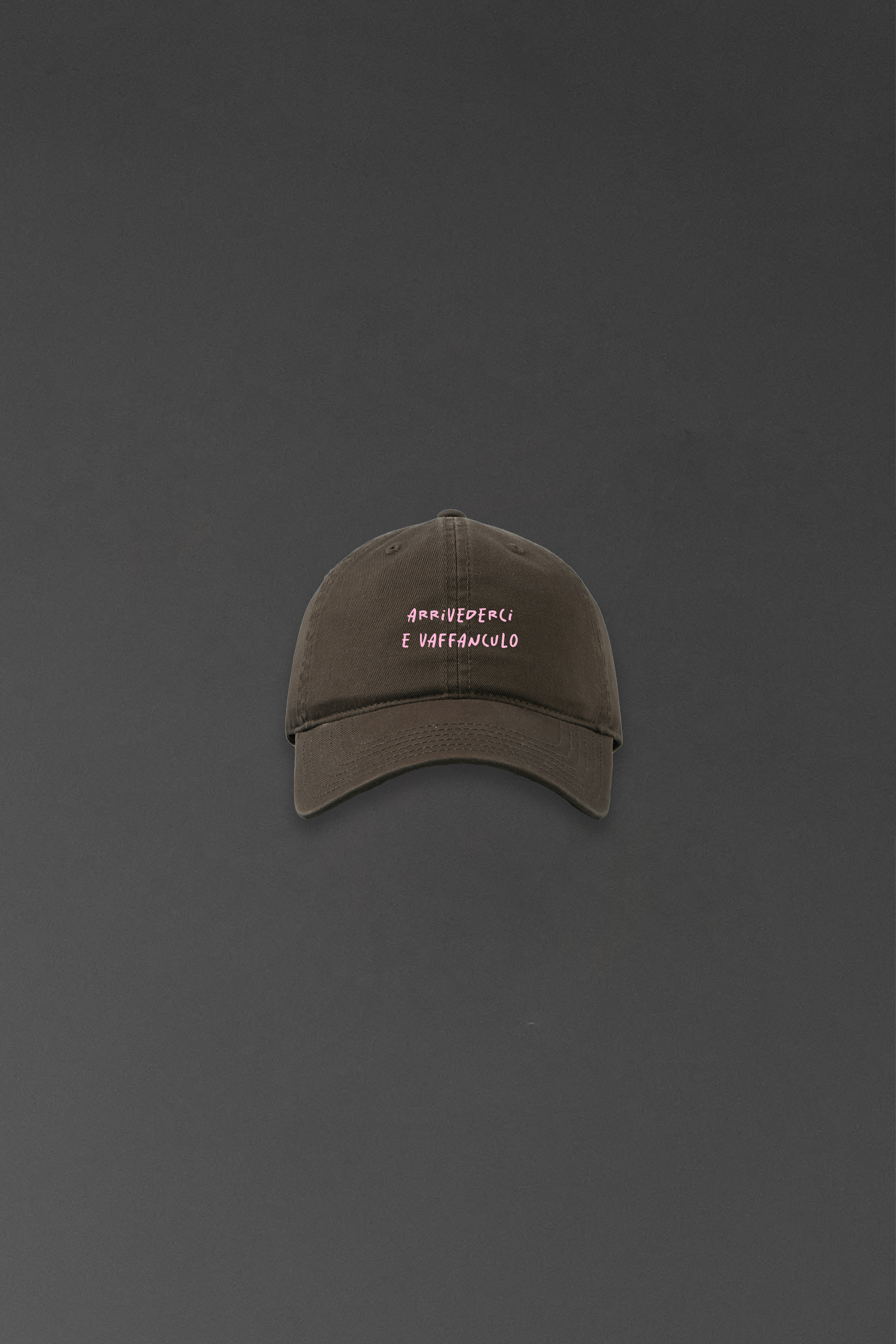 Cappello Arrivederci e Vaffanculo