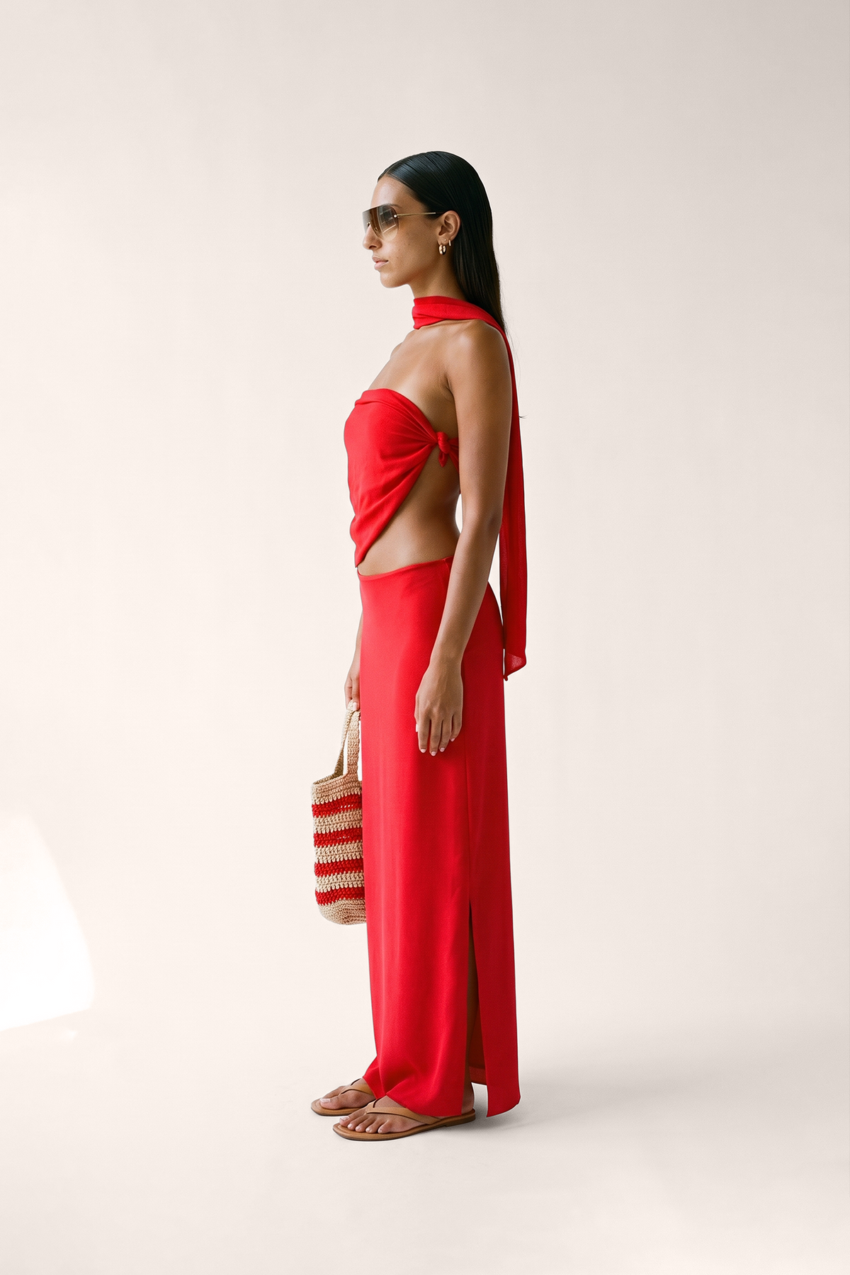 Maxi Skirt – Red