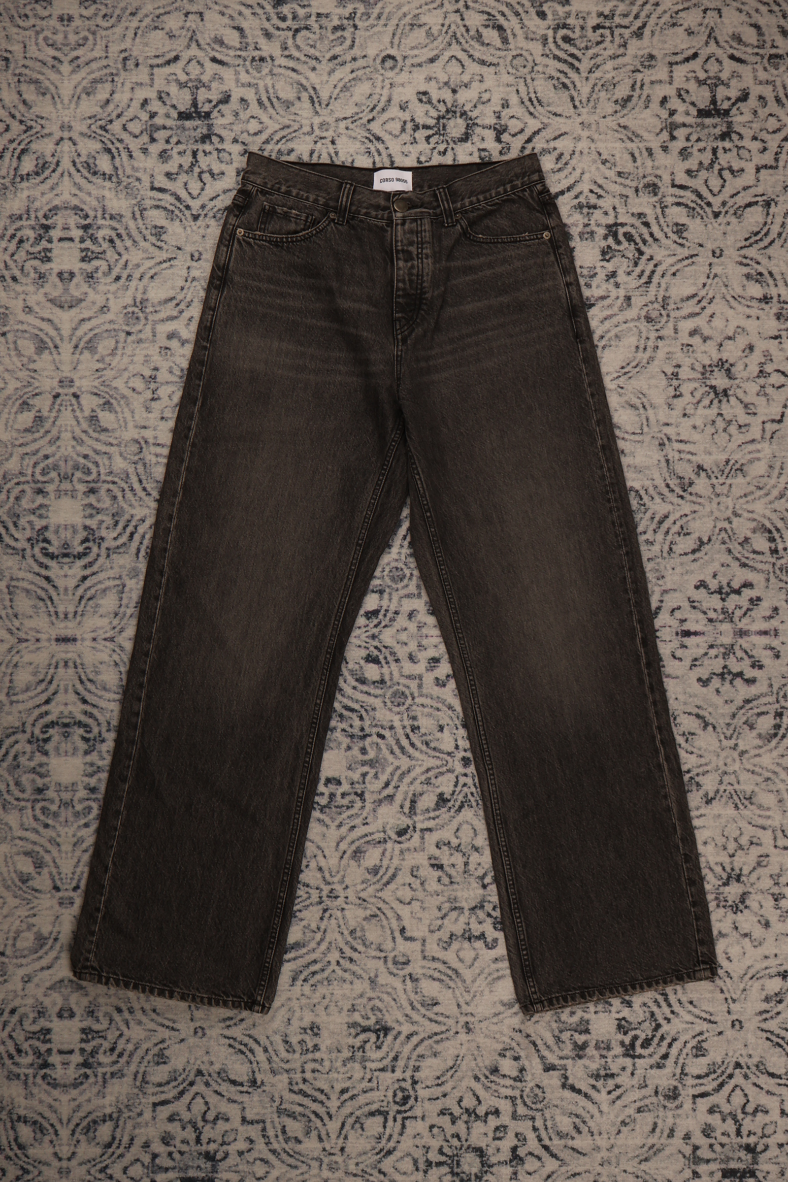 Black Wash Denim Jeans - CORSO 98055
