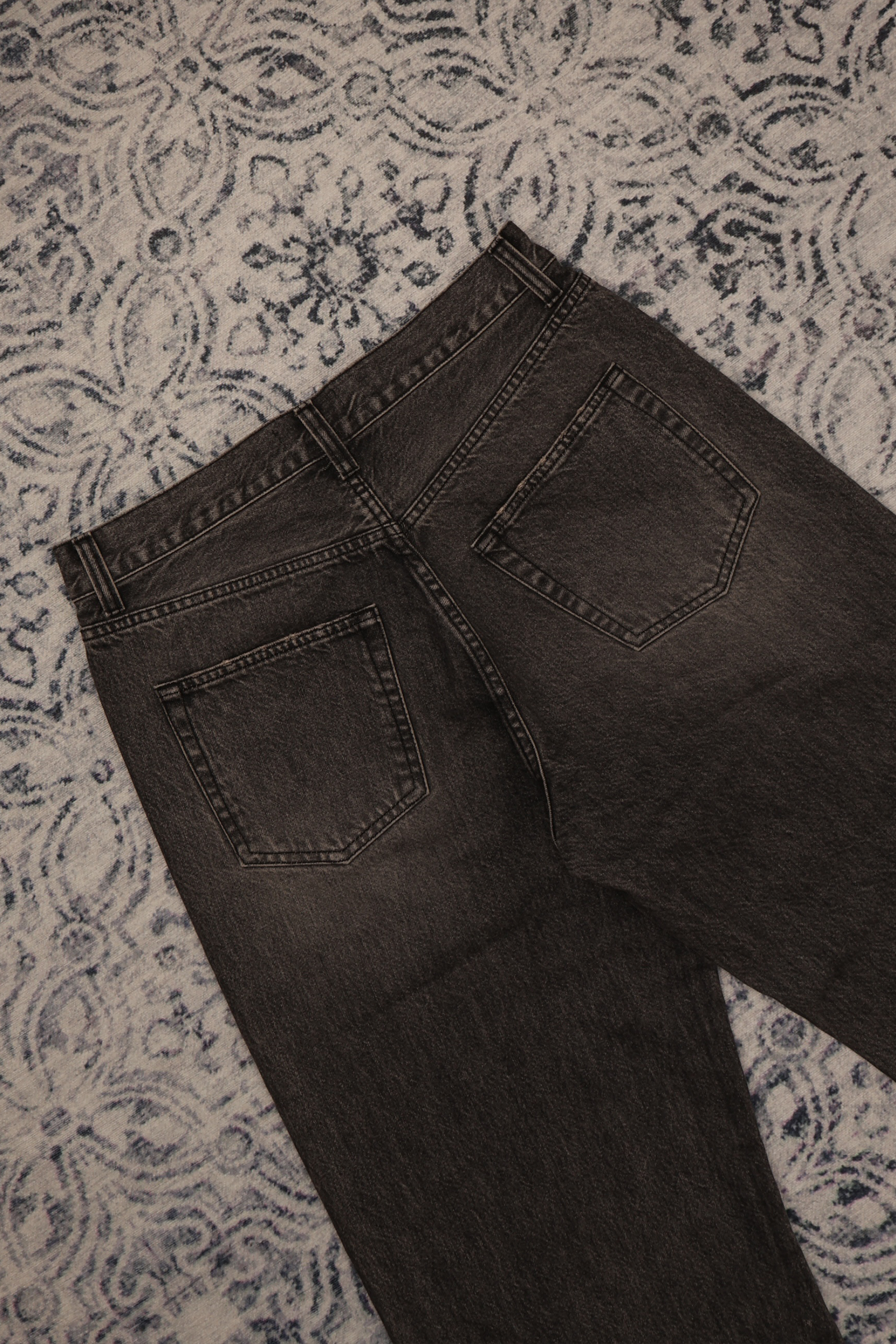 Black Wash Denim Jeans - CORSO 98055