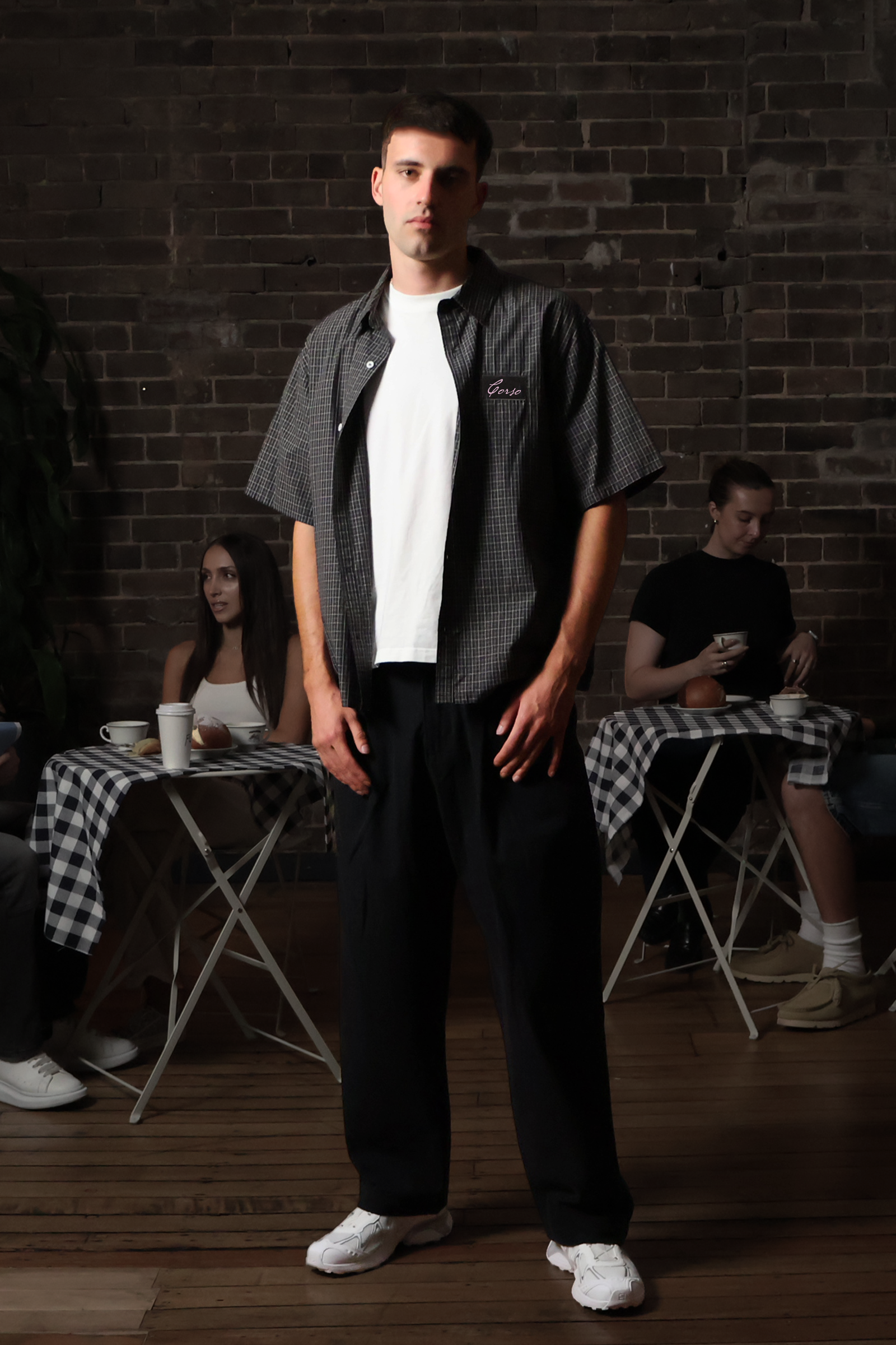 Ossidiana Plaid Shirt - CORSO 98055