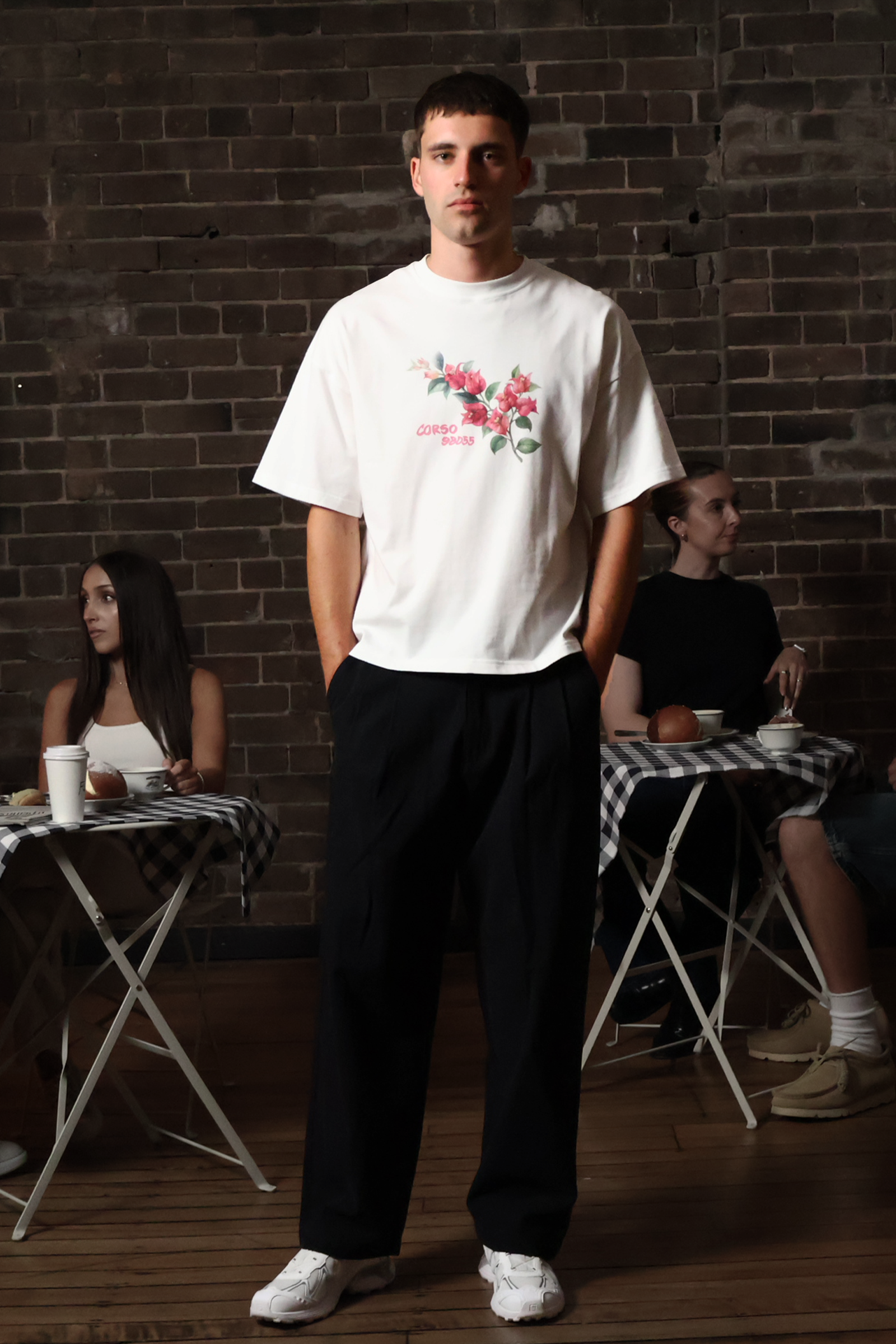 Bougainvillea Box T-Shirt - CORSO 98055