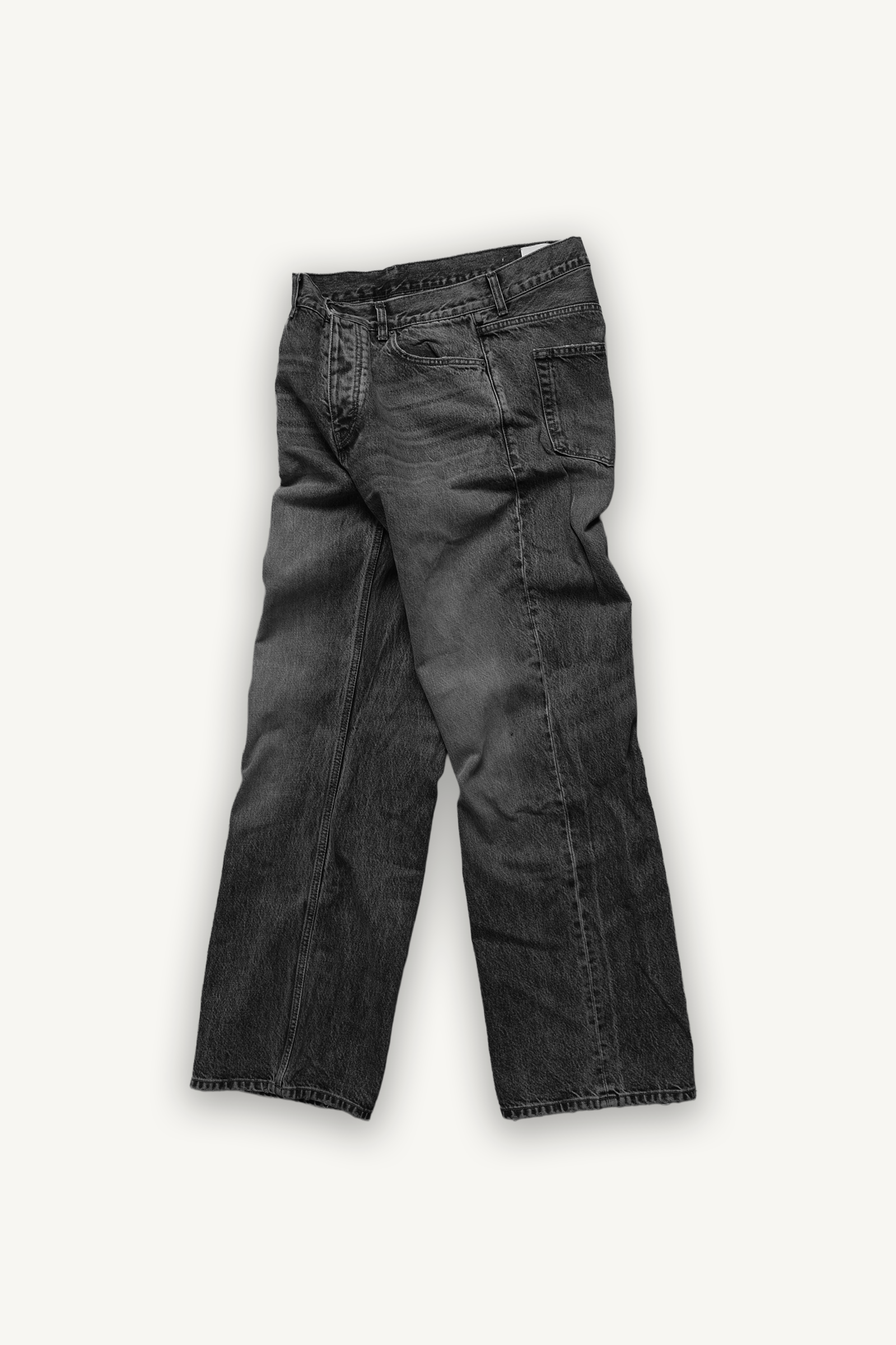Black Wash Denim Jeans - CORSO 98055