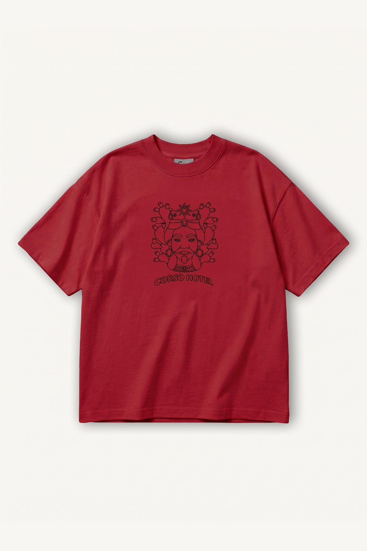 Moro Burgundy Box T-Shirt