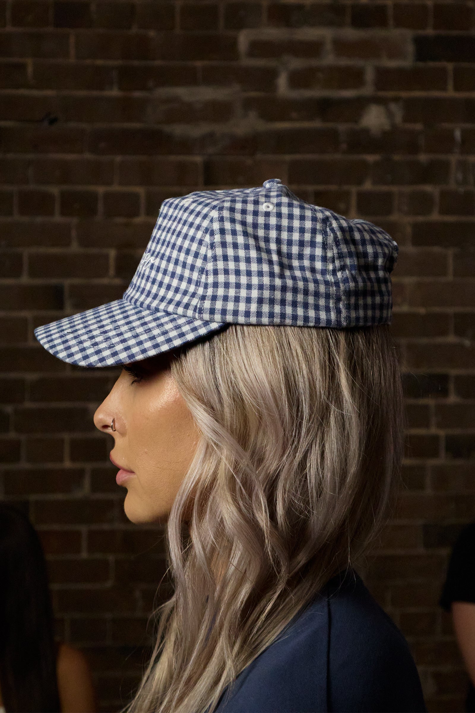 Gingham Tavolo 5-Panel Hat - CORSO 98055