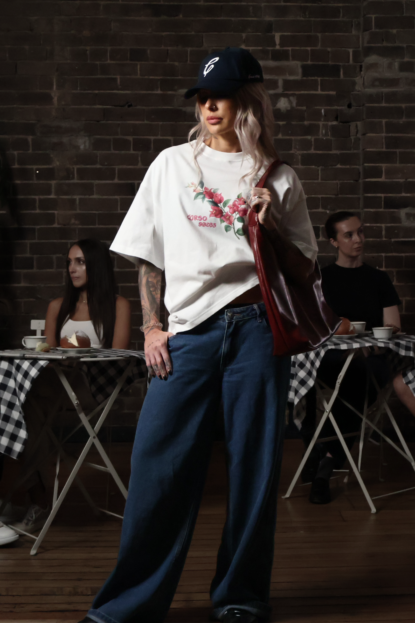 Bougainvillea Box T-Shirt - CORSO 98055