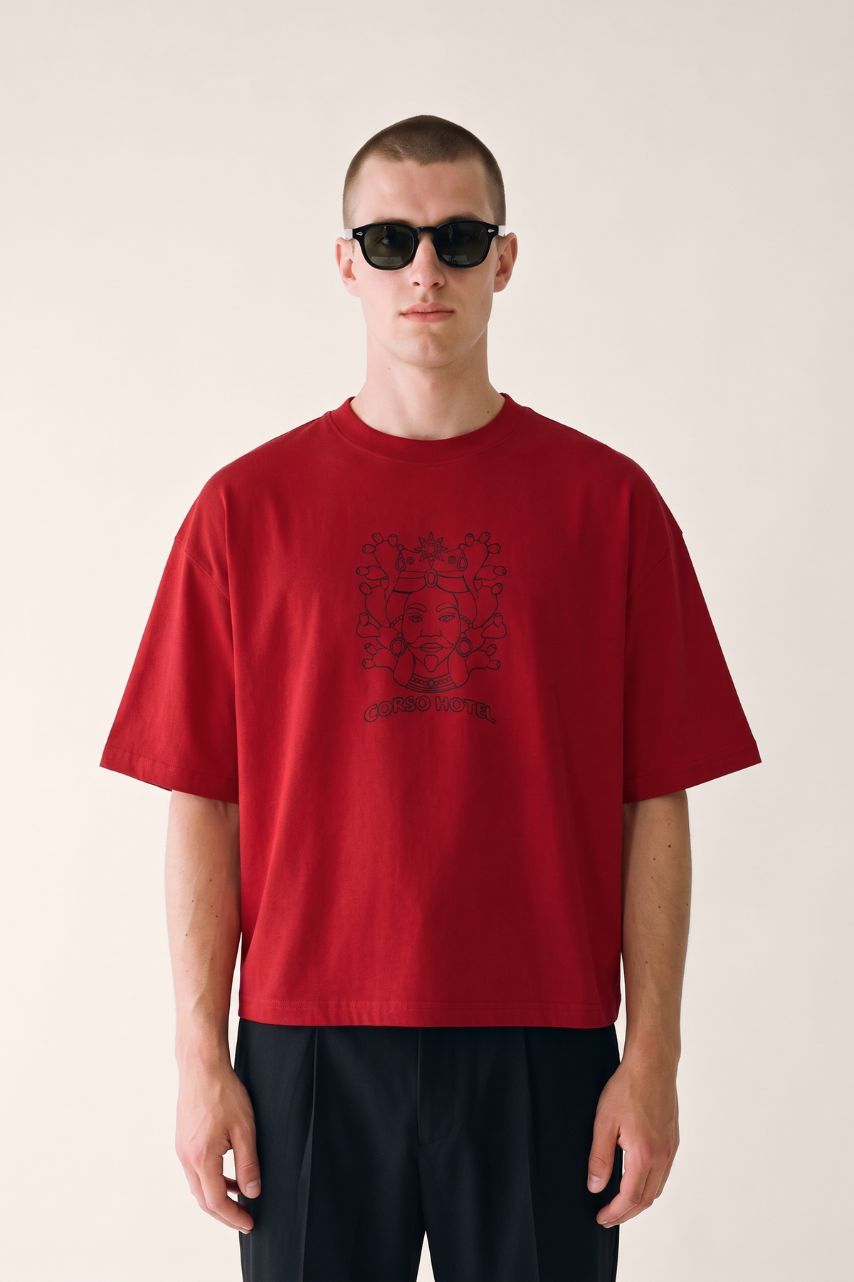 Moro Burgundy Box T-Shirt