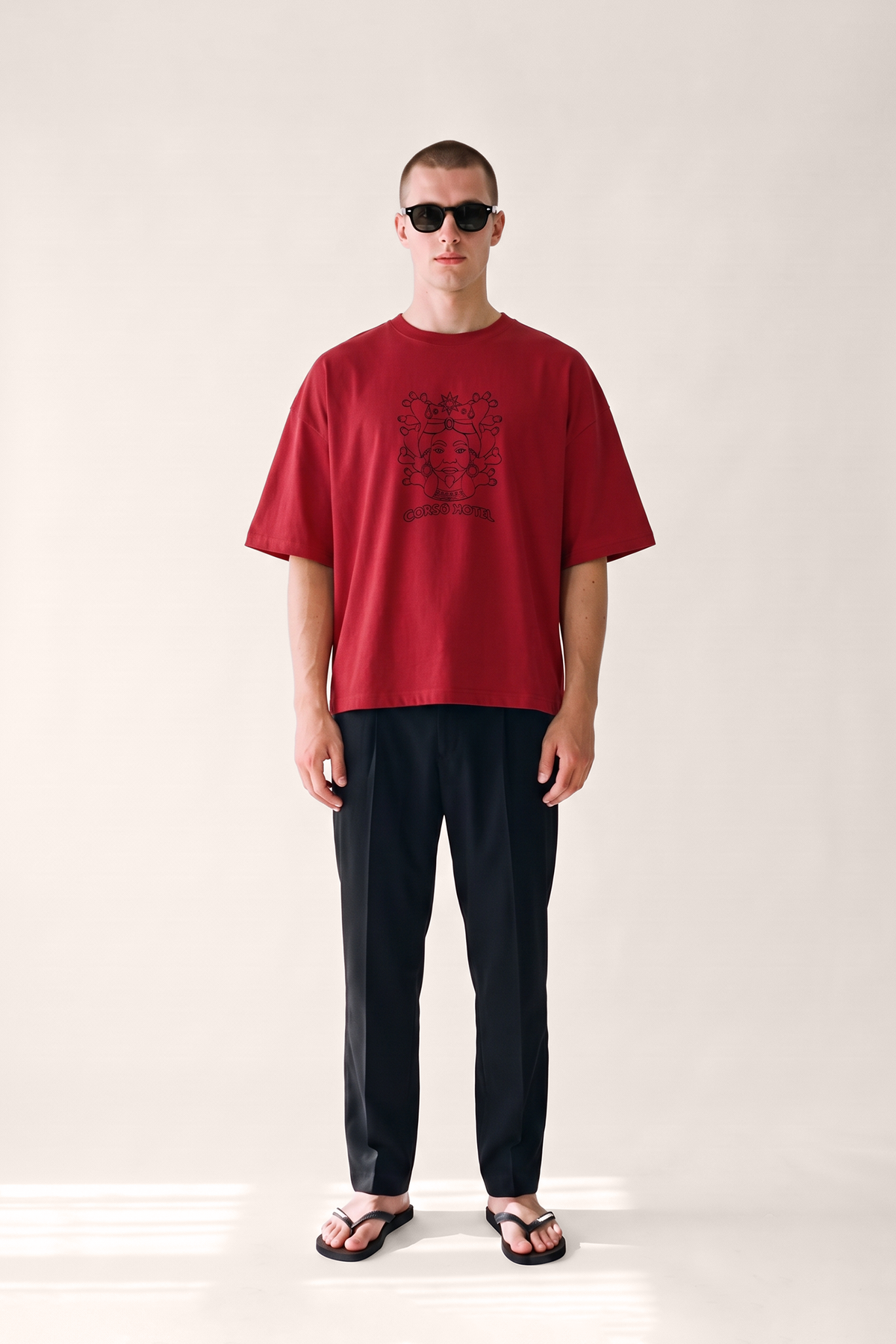 Moro Burgundy Box T-Shirt
