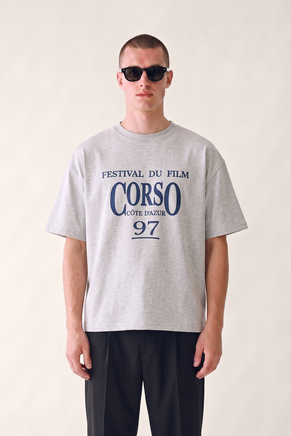Oversized Grey Box T-Shirt