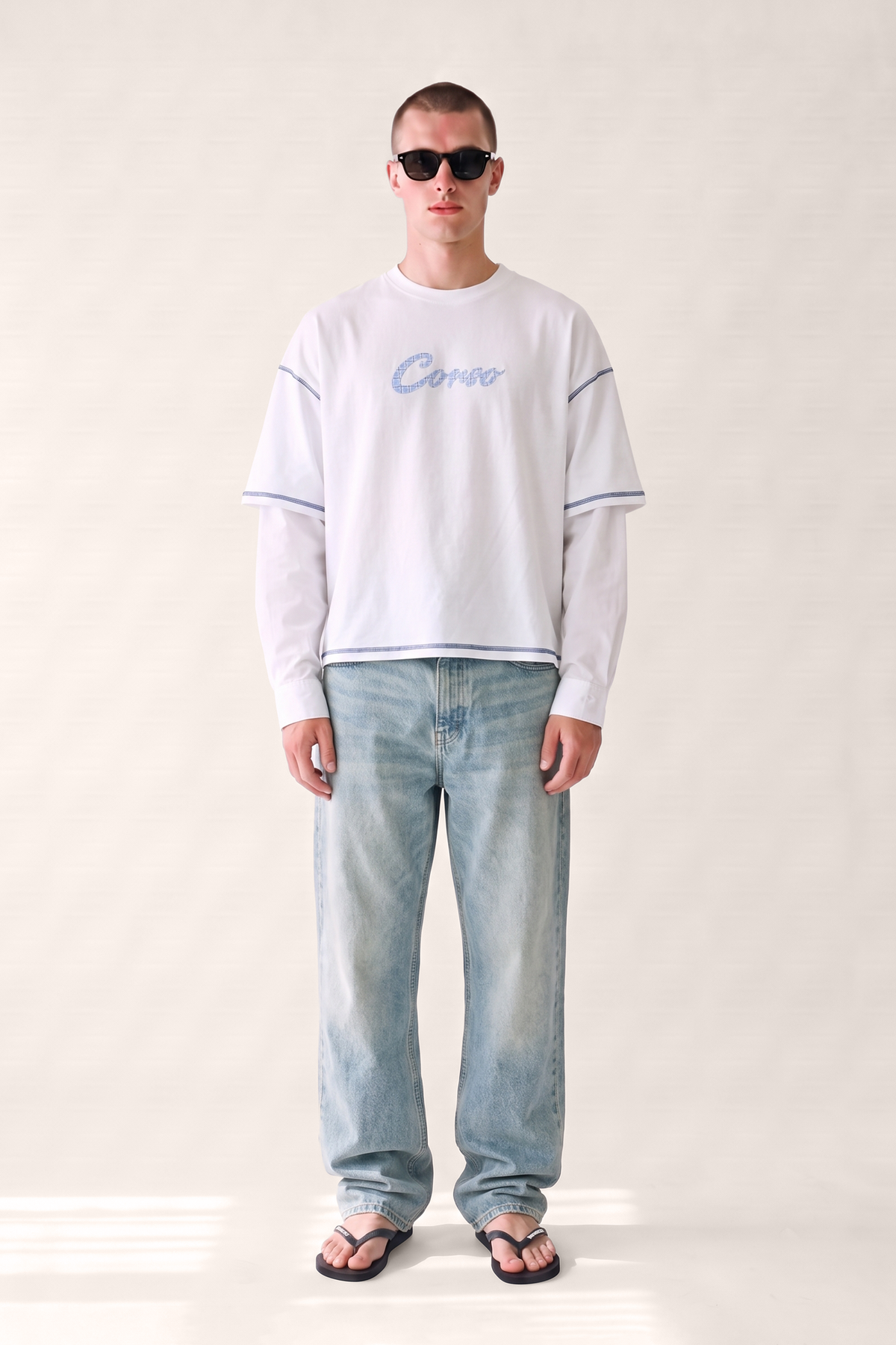 Oversized Layered Box T-Shirt