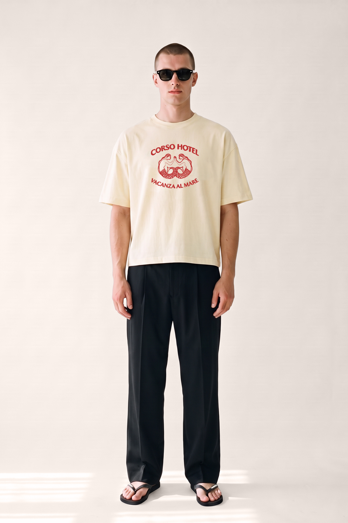 Butter Yellow Box T-Shirt