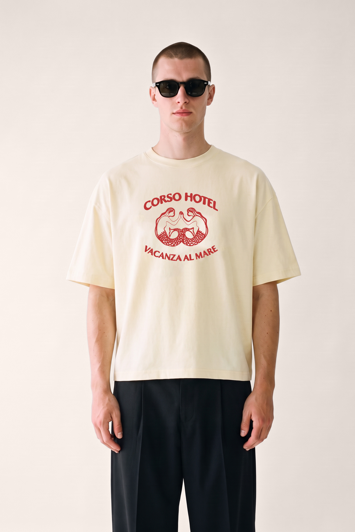 Butter Yellow Box T-Shirt