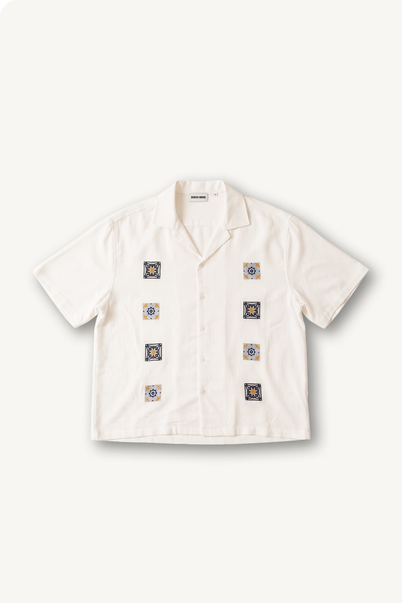 Maiolica Camp Shirt