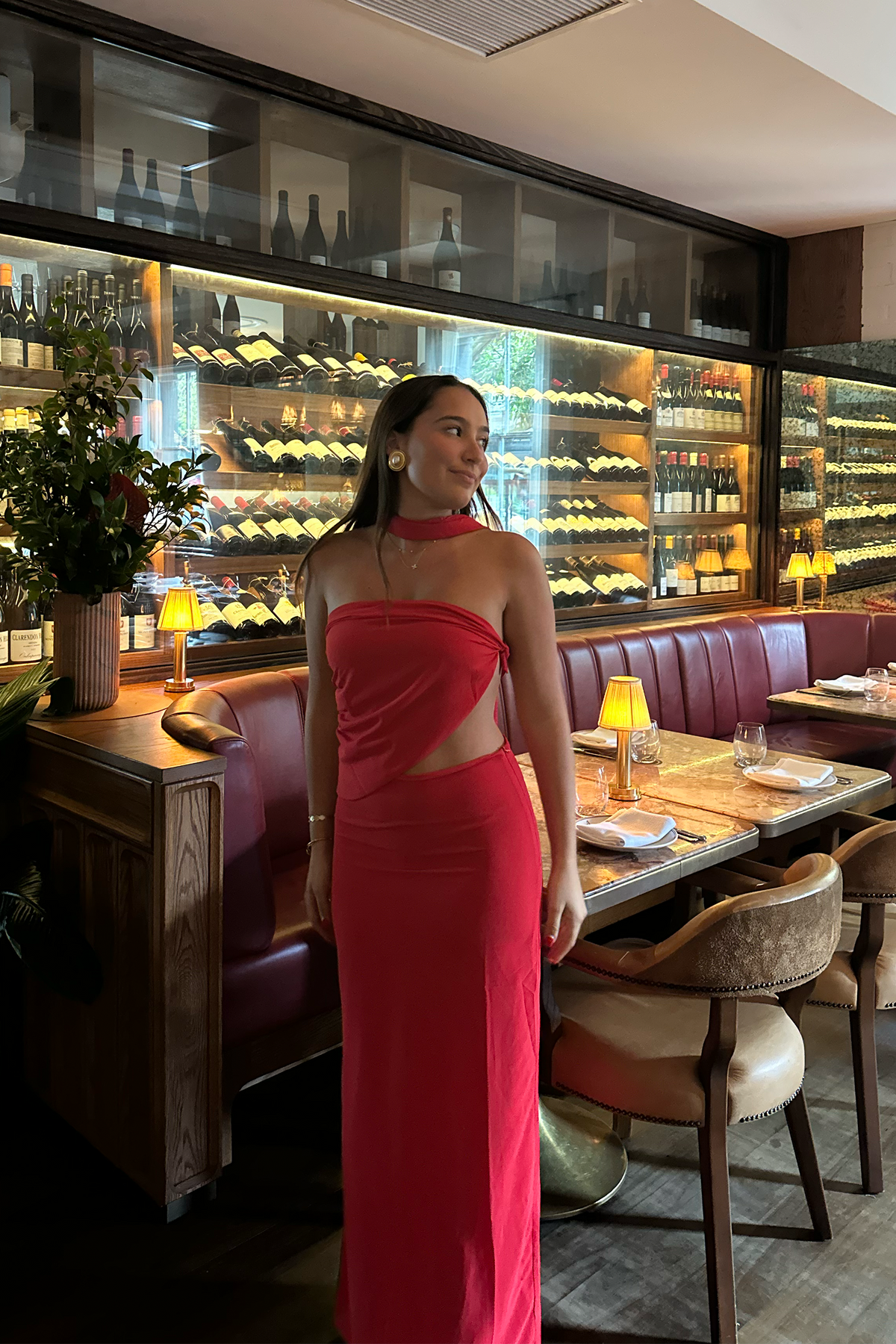 Maxi Skirt – Red